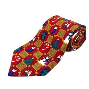 Winter Wonderland Themed Neck Tie
